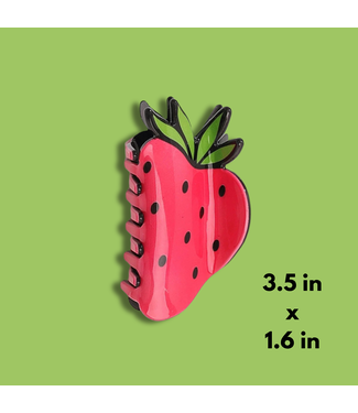 Ziya Blue Strawberry Seed Hair Claw