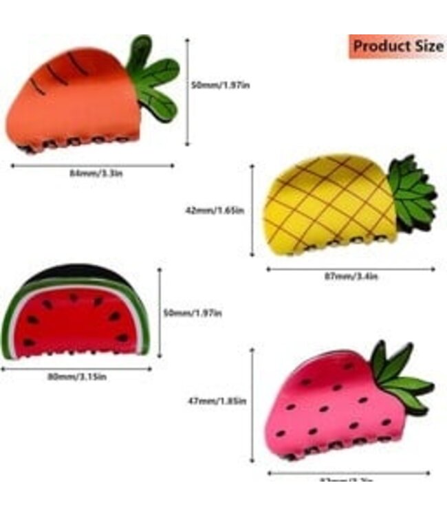 Claw-some Watermelon Hair Clip!