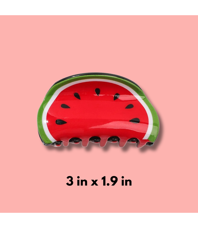 Claw-some Watermelon Hair Clip!
