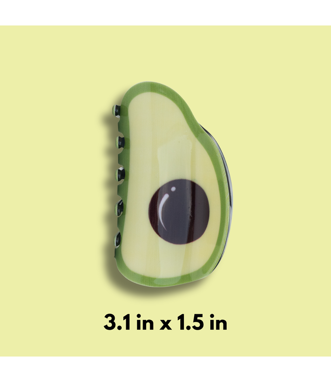 Clip It Chic: Avocado Hair Claw