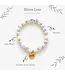 Stress Less Howlite Crystal Essential Oil Bracelet