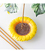 Something Different Sunflower Ceramic Incense Stick Holder Plate