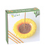 Sunflower Ceramic Incense Stick Holder Plate