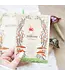 Toadstool Charm Necklace Greeting Card