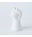 Ceramic Grasp Taper Candle Holder, Matte