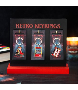 Something Different Retro 80s Keyrings