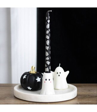 Something Different Sweet Ghost Candle Holder W/ Taper Candle