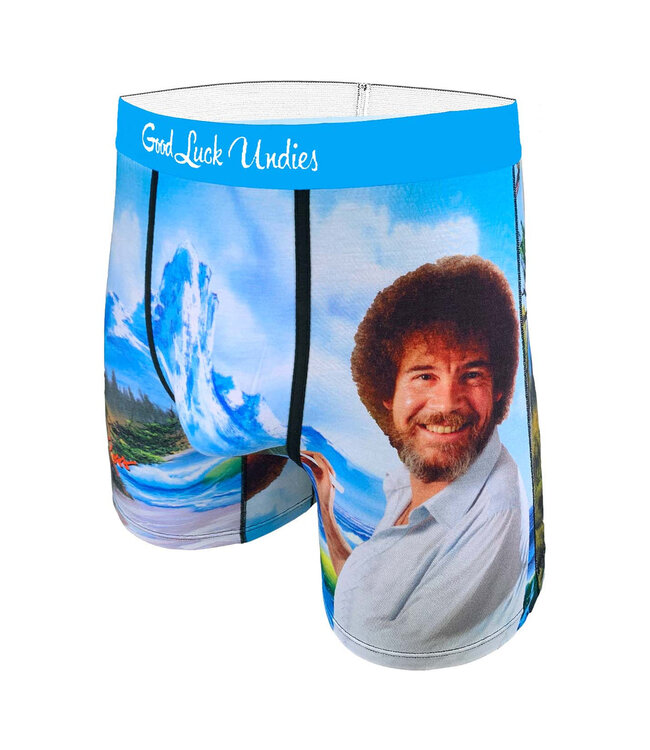 Men's Bob Ross, Happy Mountain Underwear
