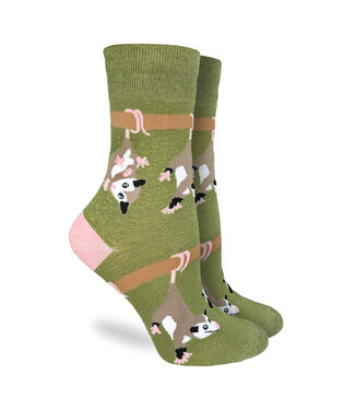 Women's Opossums Hanging Out Socks