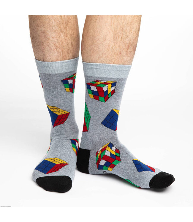 Men's Big & Tall Rubik's Cubes Socks