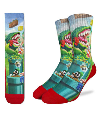 Men's Plants Eating Plumbers Socks Men's Plants Eating Plumbers Socks