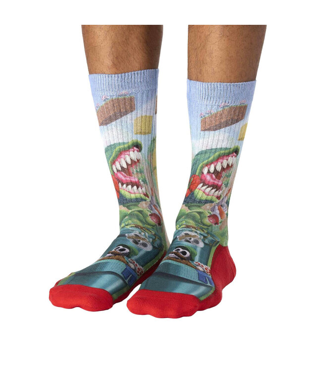 Game On: Men's Plants Eating Plumbers Socks!
