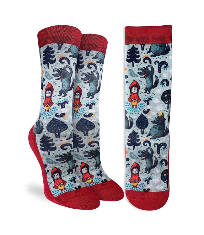 Step into Fairy Tales: Little Red Riding Hood Socks!