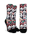 Panda Party for Your Feet: Floral Fun Socks!