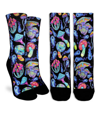 Women's Trippy Mushroom Socks