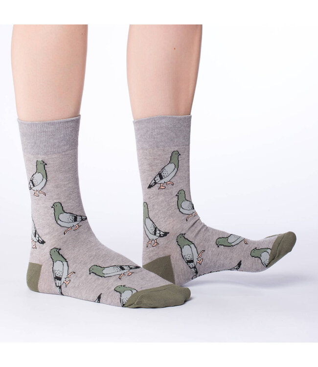 Pigeon Perfection: Step Up Your Sock Game!