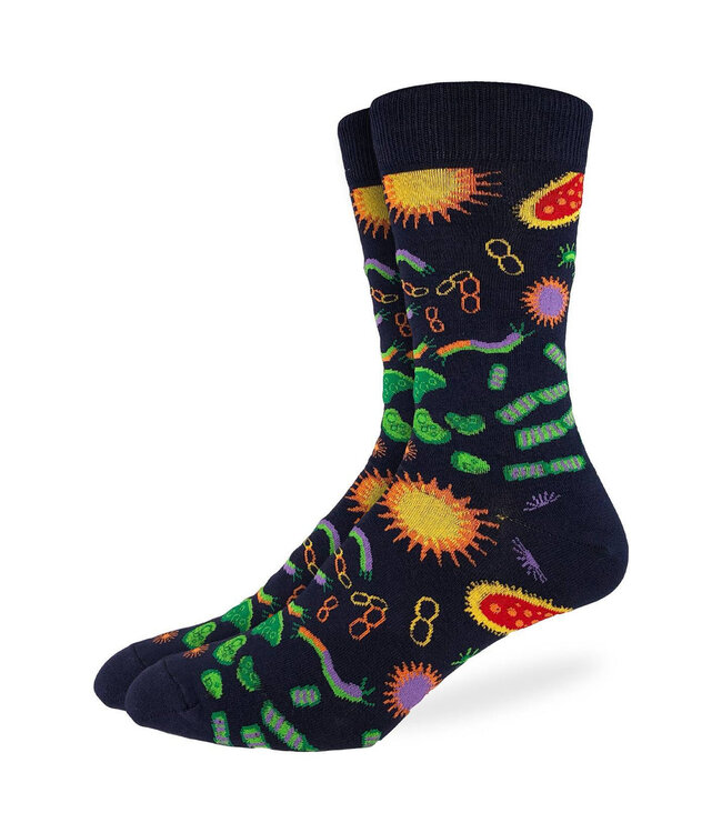 Microbe Chic: Socks That Make You Smile!