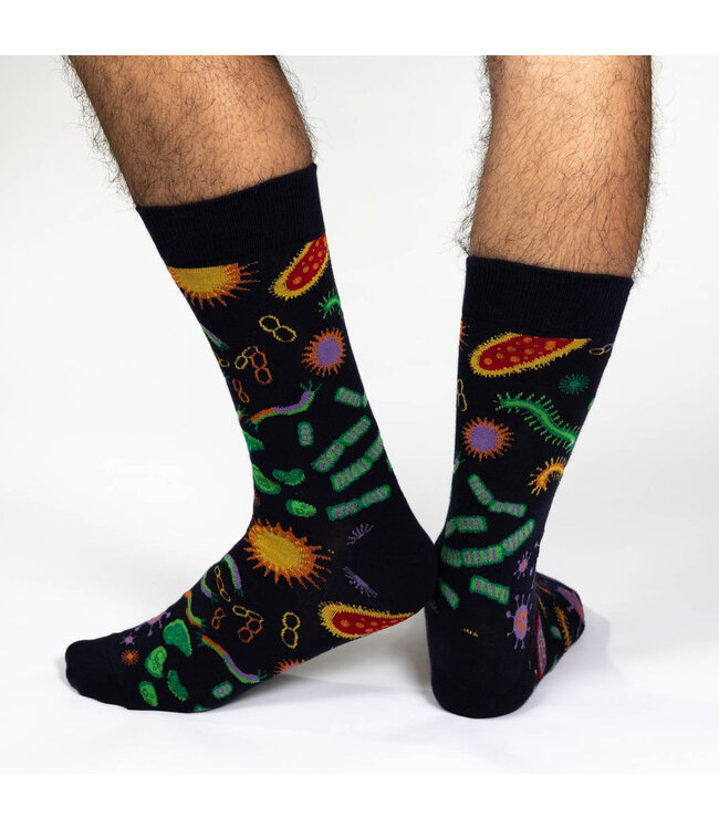 Microbe Chic: Socks That Make You Smile!