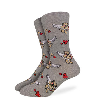 Men's Cupid Pugs Socks