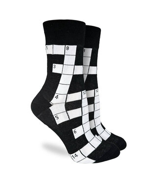 Women's Crossword Puzzle Socks