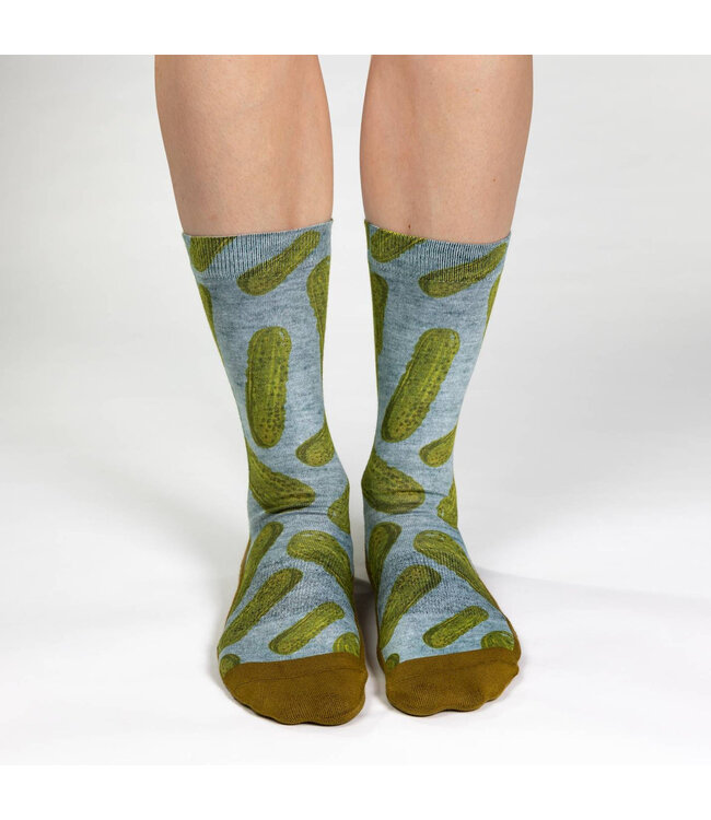 "Pickle Your Feet: Fun Women's Socks!"