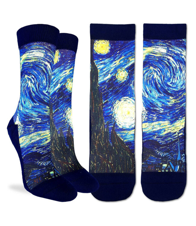 Step into Art: Starry Night Socks!