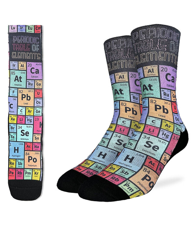 Elemental Style: Periodic Table Socks!