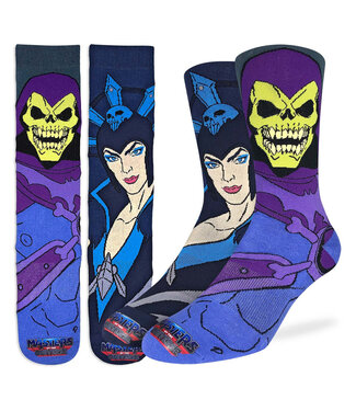 Men's Masters of the Universe Skeletor & Evil-Lyn Socks