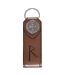 Journey Viking Rune Faux Leather Keyring