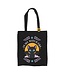 Witch Era Bat Cat Tote Bag W/ Enamel Pin