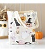 Groovy Ghost Halloween Print Tote Bag