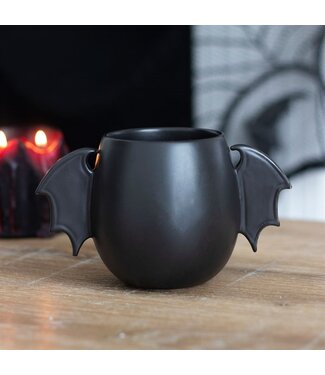 Something Different Gothic Bat Wing Rounded Halloween Mug