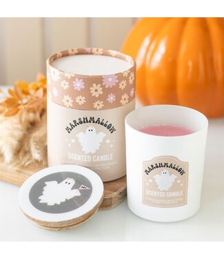 Something Different Ghost Toasted Marshmallow Halloween Candle