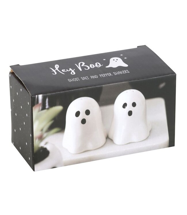 Ghost Halloween Salt and Pepper Shakers