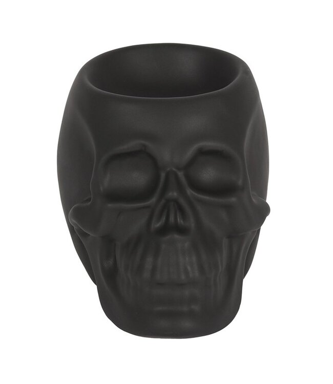 Black Skull Oil Burner and Wax Warmer