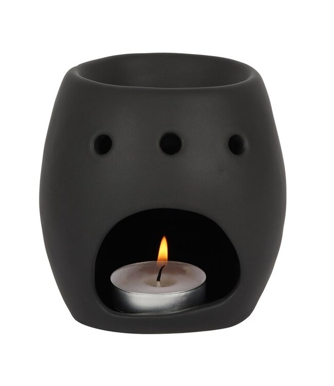 Black Skull Oil Burner and Wax Warmer