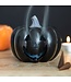 Black Pumpkin Halloween Incense Cone Holder