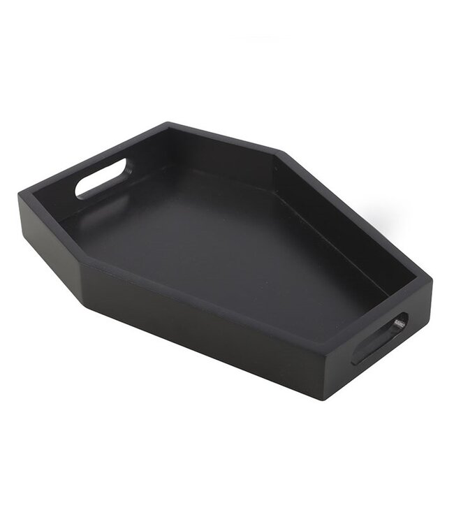 Black Gothic Coffin Shaped Gothic Trinket Tray