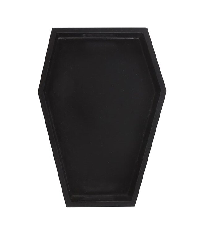 Black Gothic Coffin Shaped Gothic Trinket Tray