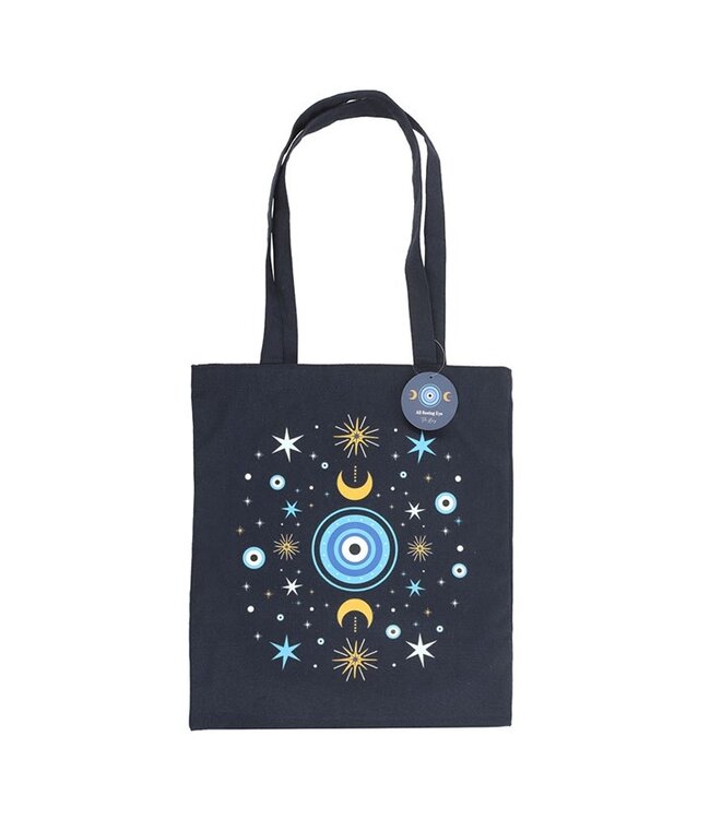 All Seeing Eye Polycotton Tote Bag