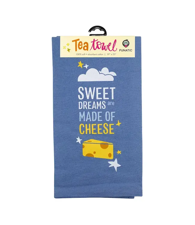 Made Of Cheese Tea Towel