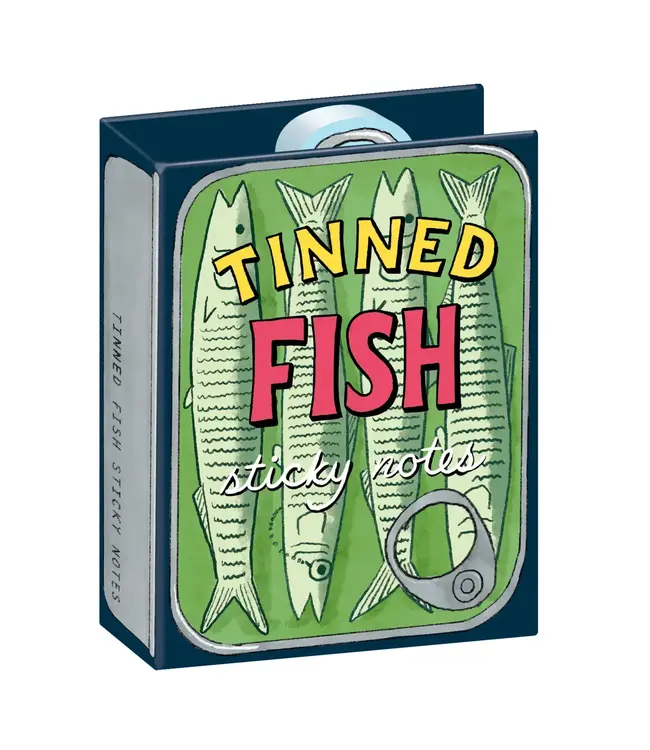Tinned Fish Sticky Notes