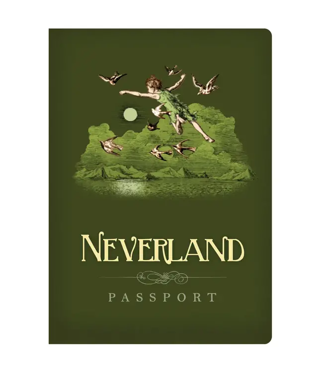 Neverland Passport Notebook