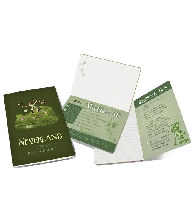Neverland Passport Notebook