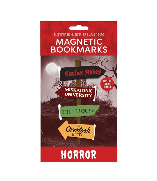 Horror Magnetic Bookmark Set