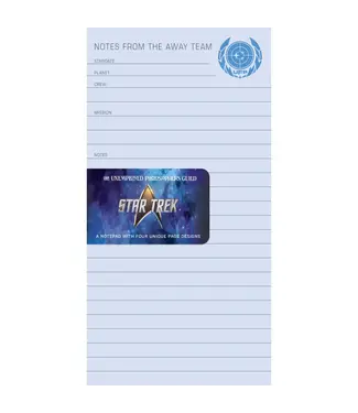 Unemployed Philosophers Guild Star Trek Notepad