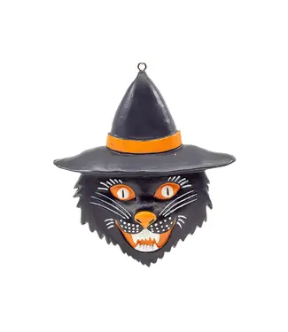 Horrornaments Witch Cat Flatback Ornament Horrornaments Witch Cat Flatback Ornament