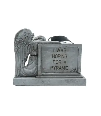 Horrornaments Tombstone: I Was Hoping For A Pyramid Ornament