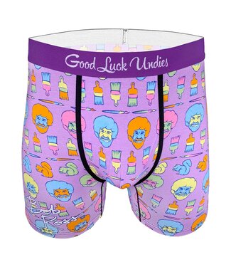 Men's Bob Ross Happy Colours Underwear