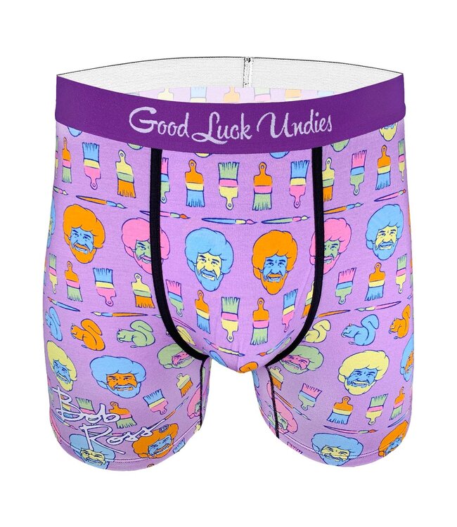 Men's Bob Ross Happy Colours Underwear